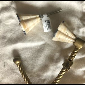 Anthropologie Wall Hook & Drawer Pull Knob New